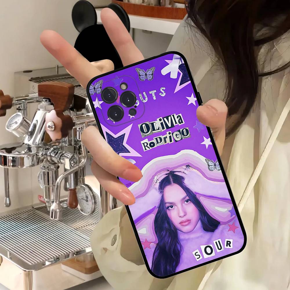 

Singer O-Olivias R-Rodrigos Phone Case For IPhone 17 16 14 15 13 12 11 Pro Max Plus Silicone Soft Cover iPhone 17pro max