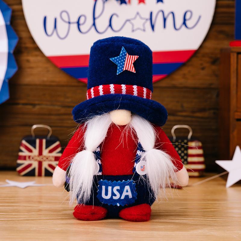 Day Independence Delightful Themed Gnome Figurine Rudolf For Festive Home Or Event Decoration