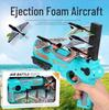 Rapid-Fire Foam Glider Gun Toy for Kids – Outdoor Airplane Launcher Model