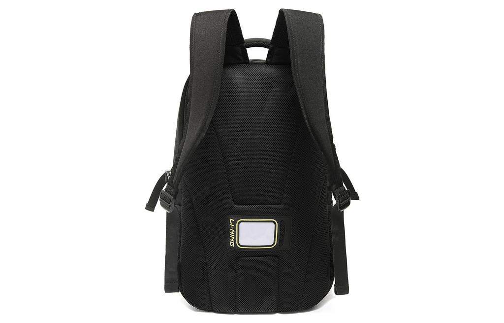 Li Ning Polyester Backpack Regular Men's Black ABSS339-1
