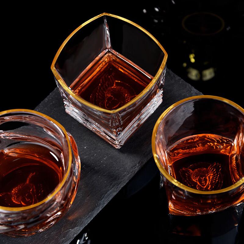 Shangqi Crystal Glass Whiskey Tumbler Set