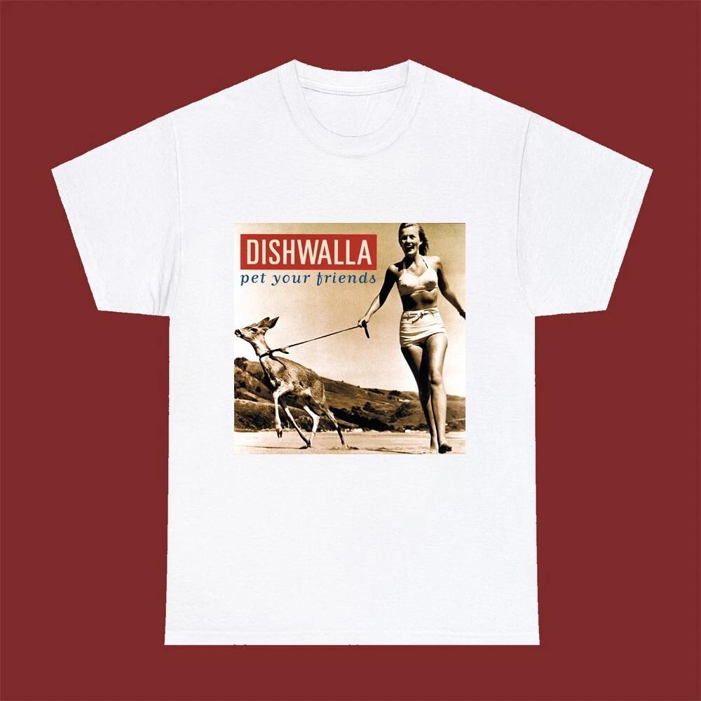 

Dishwalla Pet Your Friends Men s White Size S-5XL 4XL