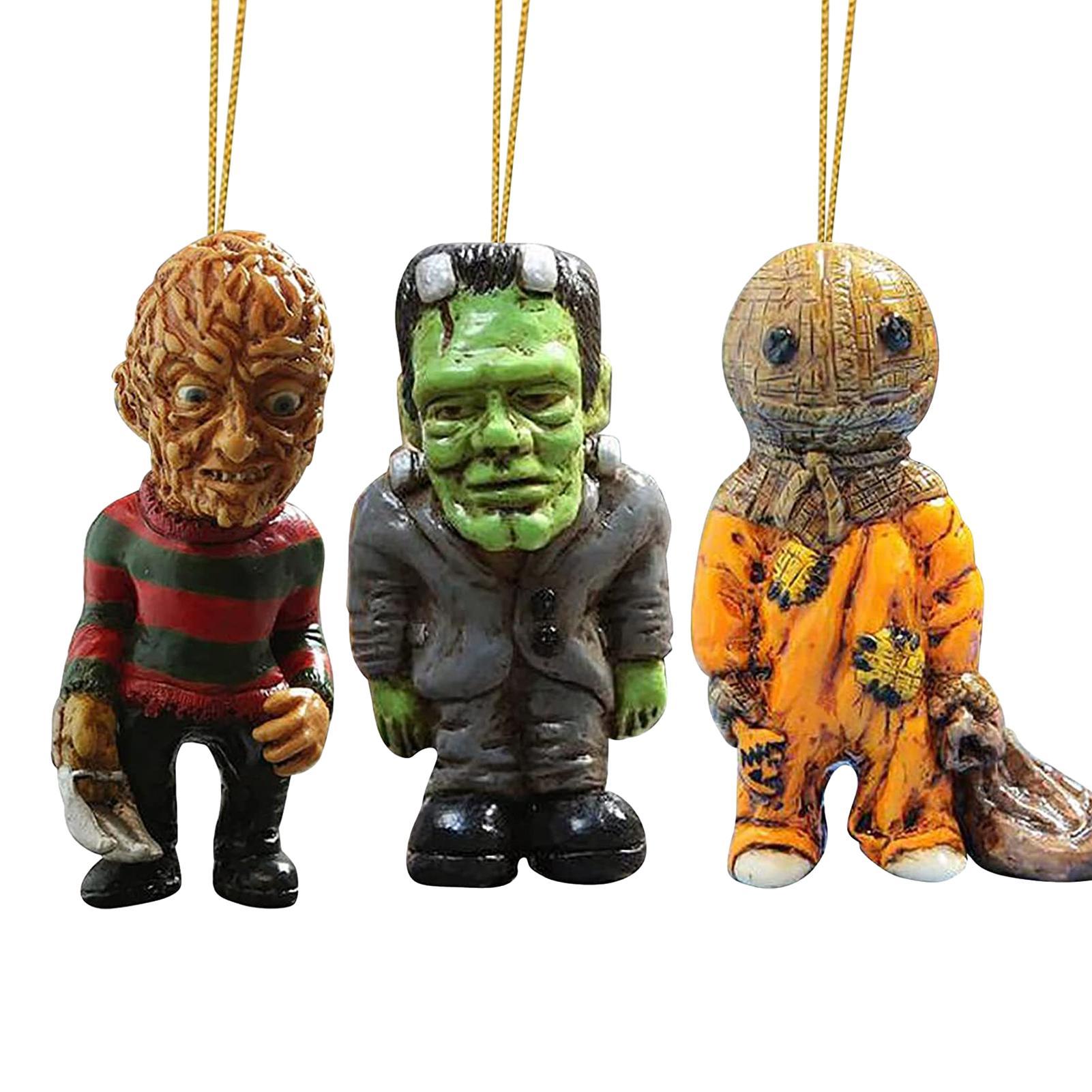 

Хэллоуин Ужасы Страшные Висячие Украшения Автомобиля Зеркало Заднего Вида Подвеска Хэллоуин DIY Партия Орнамент