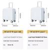 JOURHEY SHI Kids' Cartoon Mini Carry-on Suitcase