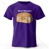 Divertente T-shirt Stampata Bread Sheeran 100% Cotone Morbida Traspirante Girocollo Manica Corta Unisex Stile Eccentrico Umoristico