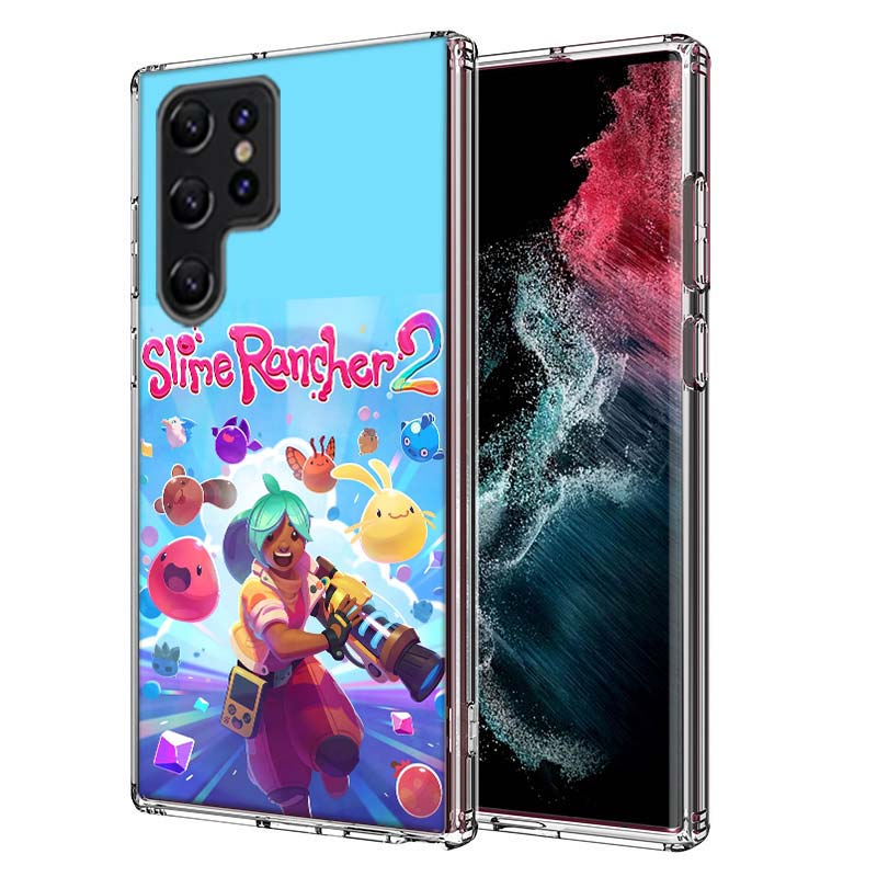 S-Slime R-Rancher Game Capa Phone Case For Samsung S26 Ultra S25 Edge Galaxy S23 S21 S20 S24 FE S22 S10 Plus Cover Clear TPU She Samsung S26 Ultra 5G