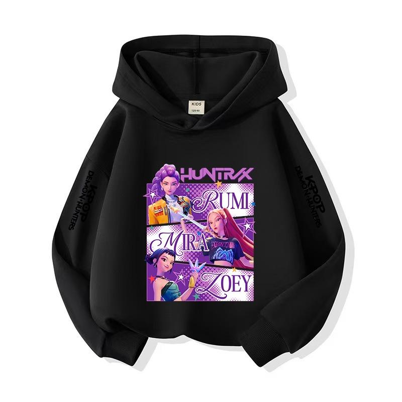 Americká dětská K-popová mikina tenká a pohodlná. Oblékni to a staneš se z tebe pohledný chlap jako princátko