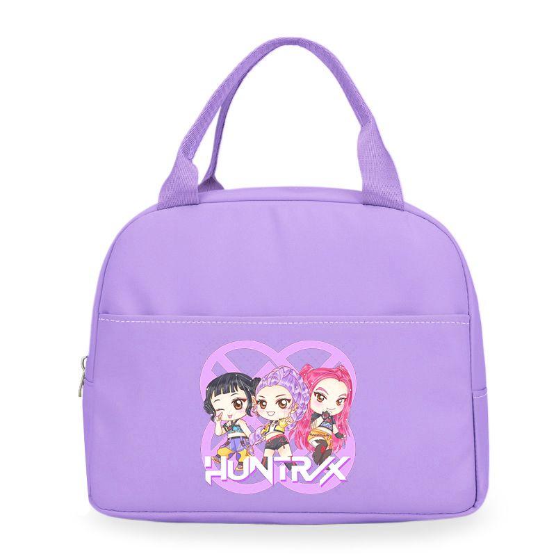 Модная Kpop Сумка для ланча Witch Hunt Team, Милая и Портативная Сумка для ланча для детей