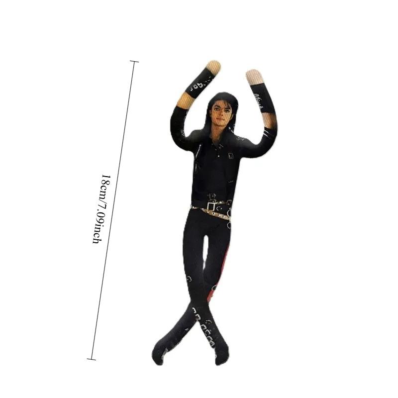 Michael Jackson kustīgu locītavu plīša piepildīta