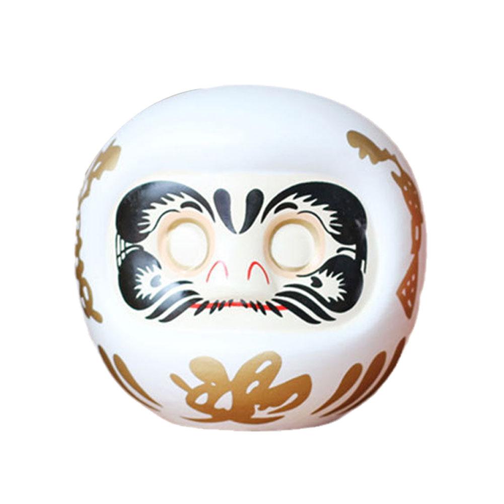 Niedliche Japanische Mini Daruma Spardose Puppe Glückskatze Einzigartiges Heim-Büro Ornament Shui Dekoration Q8Q3