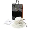 Daks Ivory Strap Decoration Bucket Hat Dbhe4e184iv