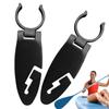 Water Practical Fixing Clips 2pcs Clips For Paddle Board Fix Clamp For Paddle Board Expandable Fixing Clips Water Sports Supply
