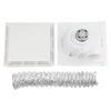 Bathroom Lighting White Bathroom Exhaust Fan 30x30cm Fan Moisture Removal Multi-blade Design Sturdy Construction