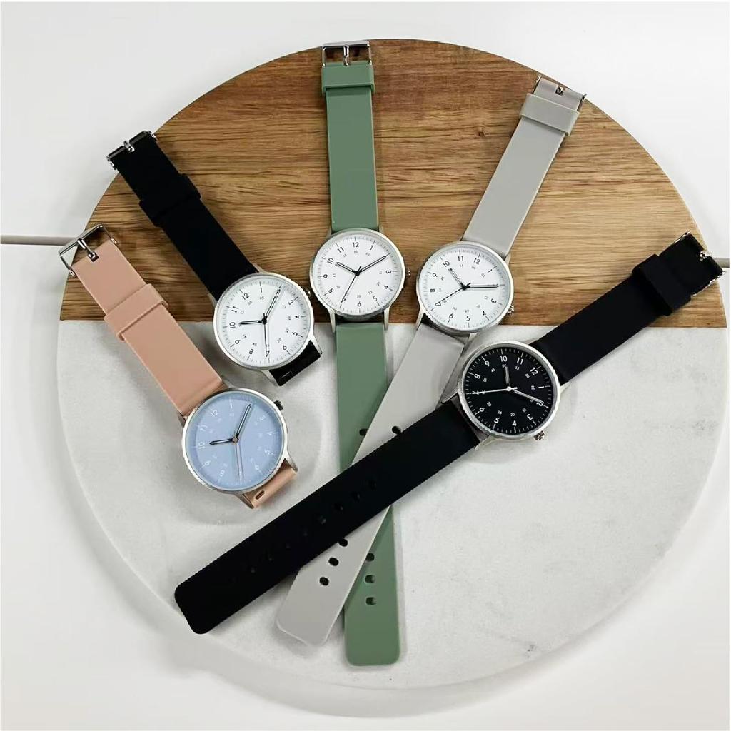 Nordic style silicone watch
