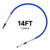 Marine Outboard Throttle Shift Cable, Boat Motor Remote Control Cable, Engine Gear Operation Lever Pull Wire Replacement