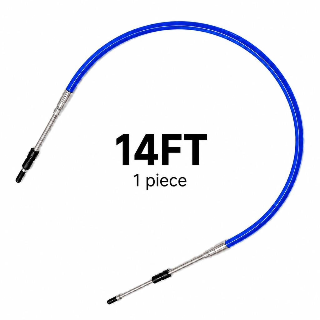 Marine Outboard Throttle Shift Cable, Boat Motor Remote Control Cable, Engine Gear Operation Lever Pull Wire Replacement