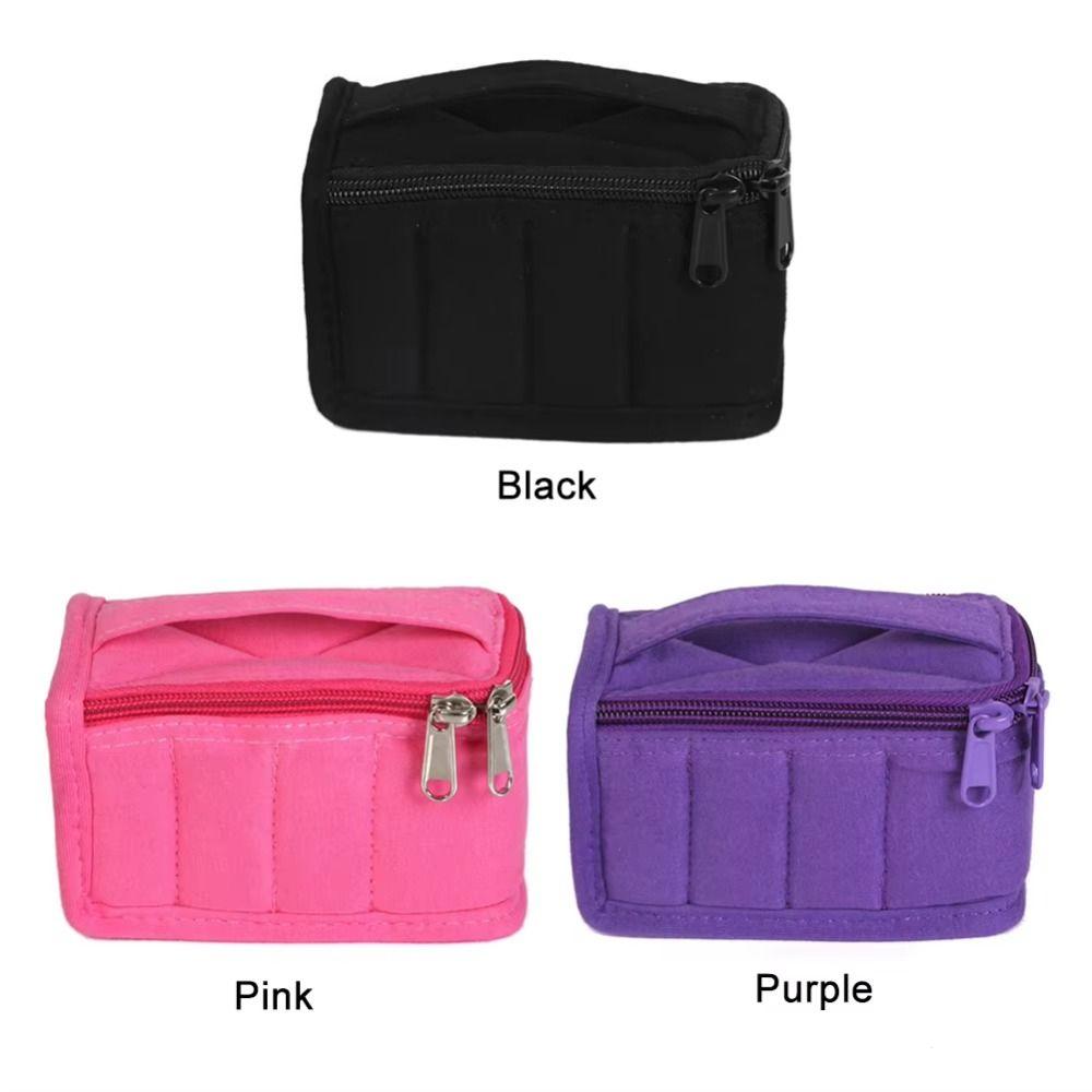 Shockproof Essential Oils Carry Case Moisture-proof Cosmetic Organizer Box  Perfume