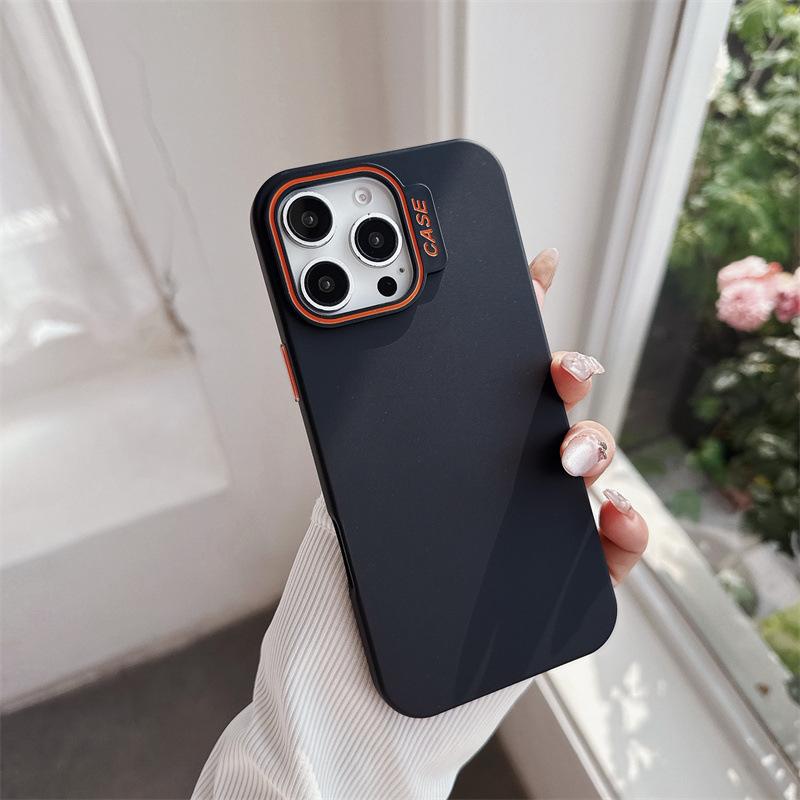 

Suitable for Ip16 Phone Cases, Solid Color Dopamine, Apple 15, Simple and Elegant 13, Skin-feel Soft Case Pm Apple 16Plus
