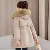 Autumn Winter Thicken Warm Parka Women Casual Sweety Solid Color Big Pocket Loose Hooded Coat Jackets Outwear