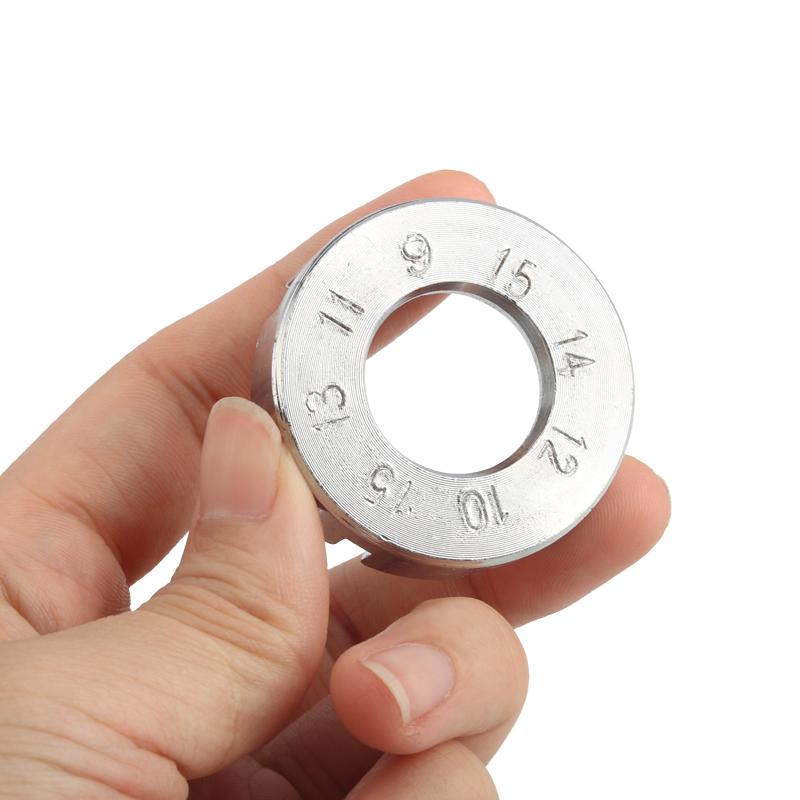 Bike Spoke Nipple Wrench Portable Hand Bicycle Wheel Rim Adjuster Spanner 8 Way Durable MTB Repair Tool Cycling Accessories