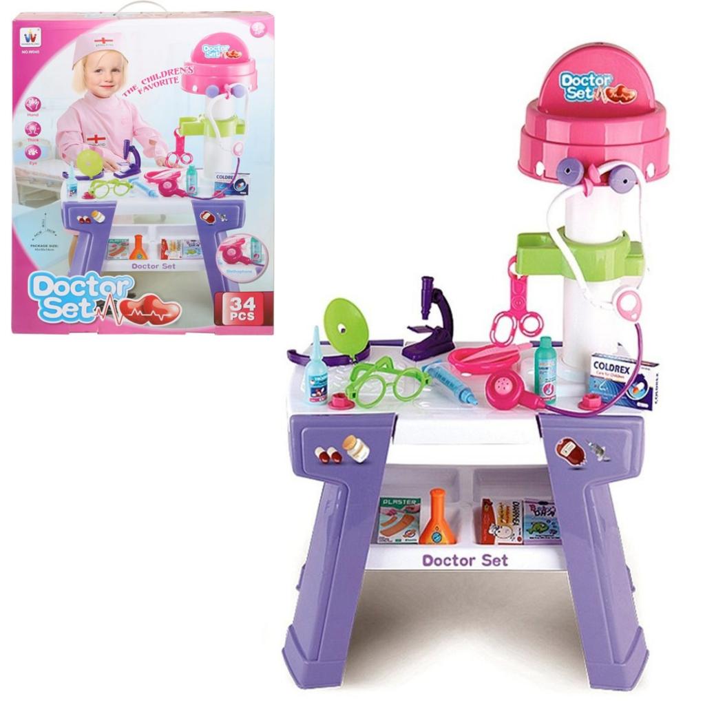 TG55499 DOCTOR SET 34 PCS DOCTOR TOY SET