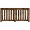 VidaXL Radiator Cover Smoked Oak 175x20x82 Cm Engineered Wood, Radiator Cap, Top Radiator Cover, Radiator To 852757