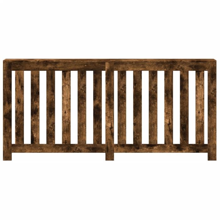 VidaXL Radiator Cover Smoked Oak 175x20x82 Cm Engineered Wood, Radiator Cap, Top Radiator Cover, Radiator To 852757