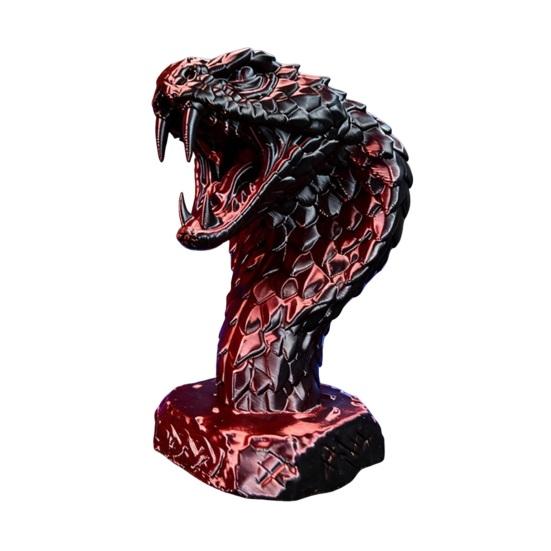 Anxiety Relief Fidget Toy 3D Printed Snake Figurine Realistic Serpent Sculpture