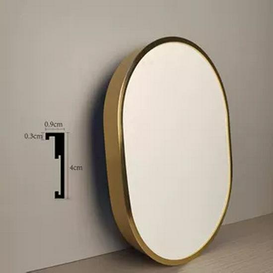 Aluminum Alloy Dual-Sided Round Frame with Cotton Canvas and Acrylic Texture for Oil Paintings and Photos