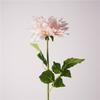 Green Leaves Artificial Dahlia Flowers Simulation Dahlias Branch  Hotel Wedding Decoration