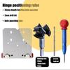 Woodworking Concealed Hinge Jig Kits 35mm Hinge Hole Template Jig Woodworking Drilling Locator Hole Cutter Guide