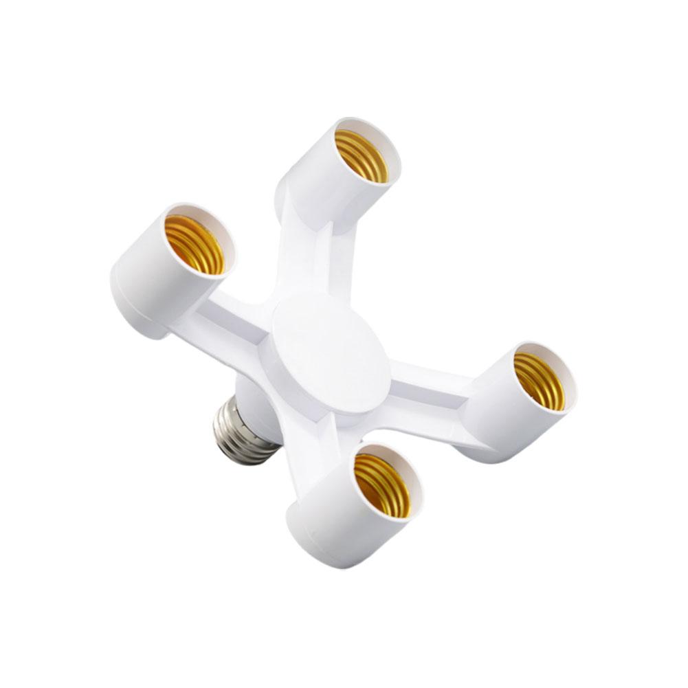 

E27 Lamp Holder 4 in 1/5 in 1/6 in 1 E27 Base Socket Splitter LED Lamp Socket Light Bulb Lamp Splitter Adapter Holder 220V 110V