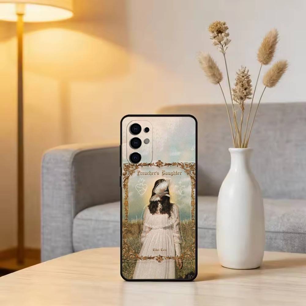 

E-Cain EC Theme Phone Case For Samsung S25,S24,S21,S22,S23,S30,Ultra,S20,Plus,Fe,Lite,Note,10,Black Cover Samsung S23ULTRA5G
