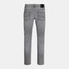 Zippered Jeans Grey Denim Clark Stretch Tapered Men JACK & JONES