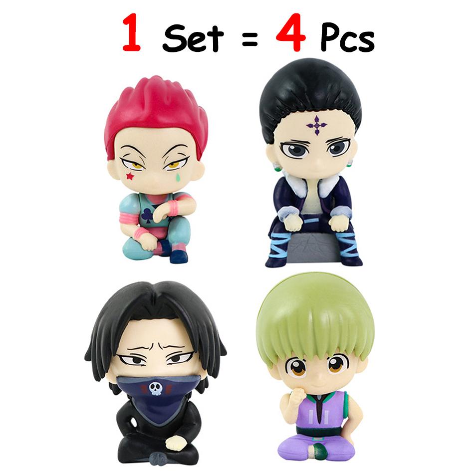 Аниме Фигурка HUNTER×HUNTER Версия Чиби Хроно Люцифер Фейтан Потото Фигурка Действия ПВХ Фигурка Аниме Коллекция Игрушки для Детей