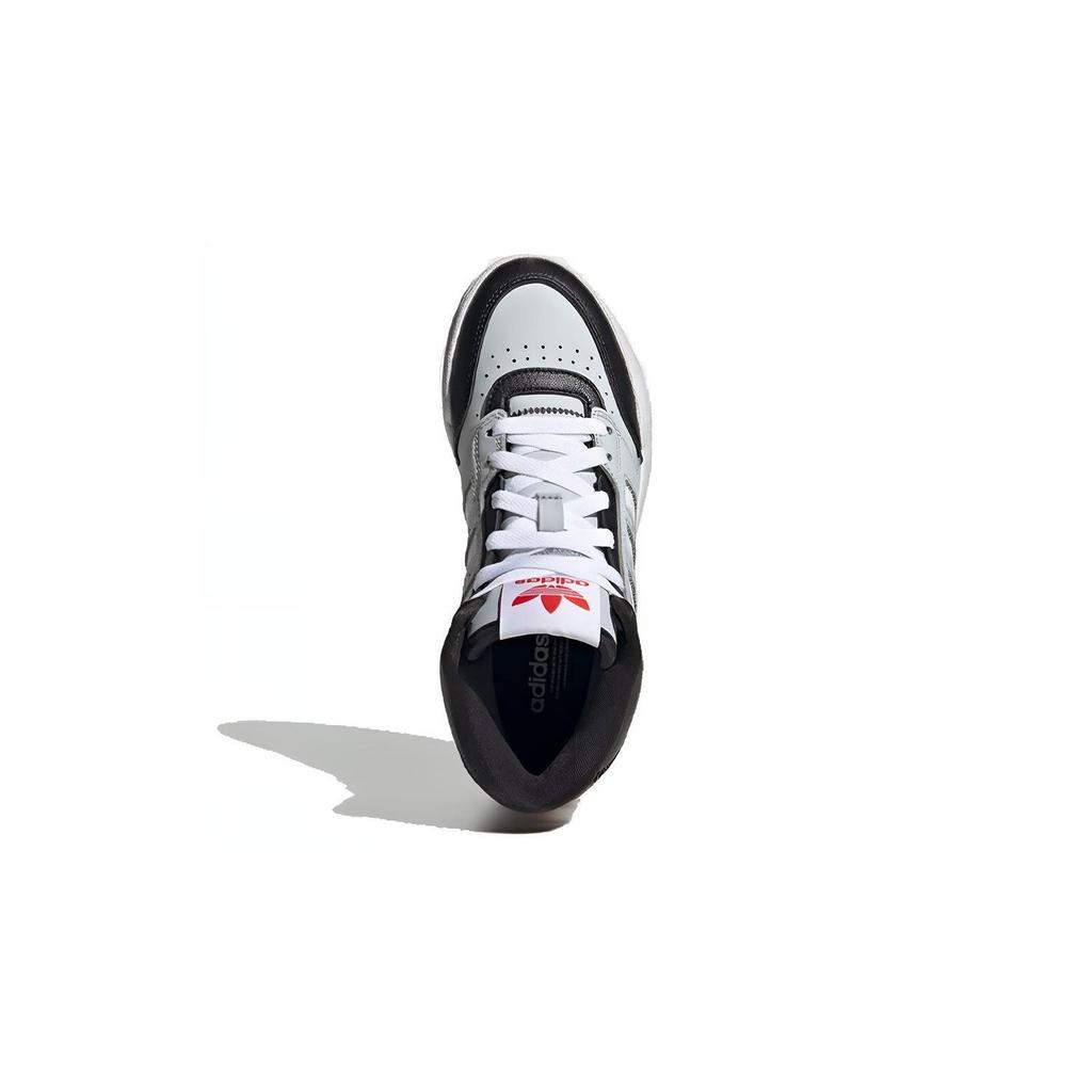 adidas Originals Drop Step Casual Ανθεκτικά Ψηλά Παιδικά Παπούτσια Skate Παιδικά Αθλητικά Παπούτσια Γκρι Μαύρο HP7799