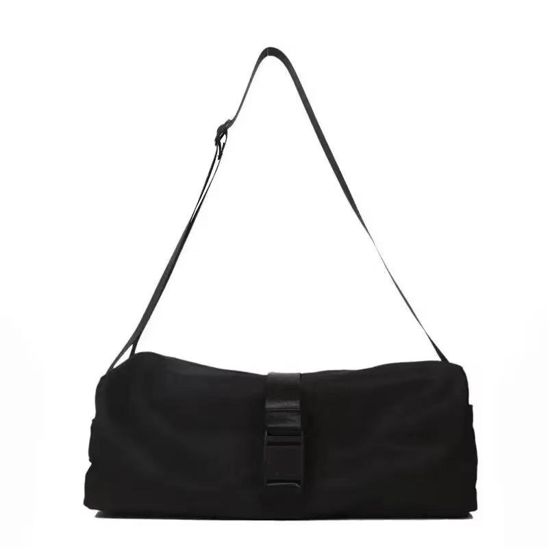 Printed logo Oxford cloth messenger bag fashion fitness bag casual shoulder large capacity commuter bag