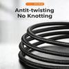 Double Angled USB C Charging Cable Fast Speed Data Sync Reinforced Braided Cord For Phones And Tablets