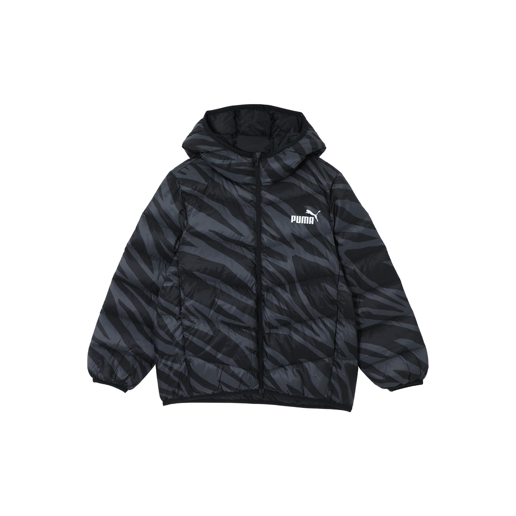 PUMA Down Jacket SportstyleLight Black Full Print Teenagers 941359-04 110