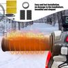 USB Elektrisch Beheizte Lenkerabdeckung Herbst Winter Wärmer Motorrad Lenkergriffe Anti-Vibration Anti-Rutsch Schnellheiz-Kits