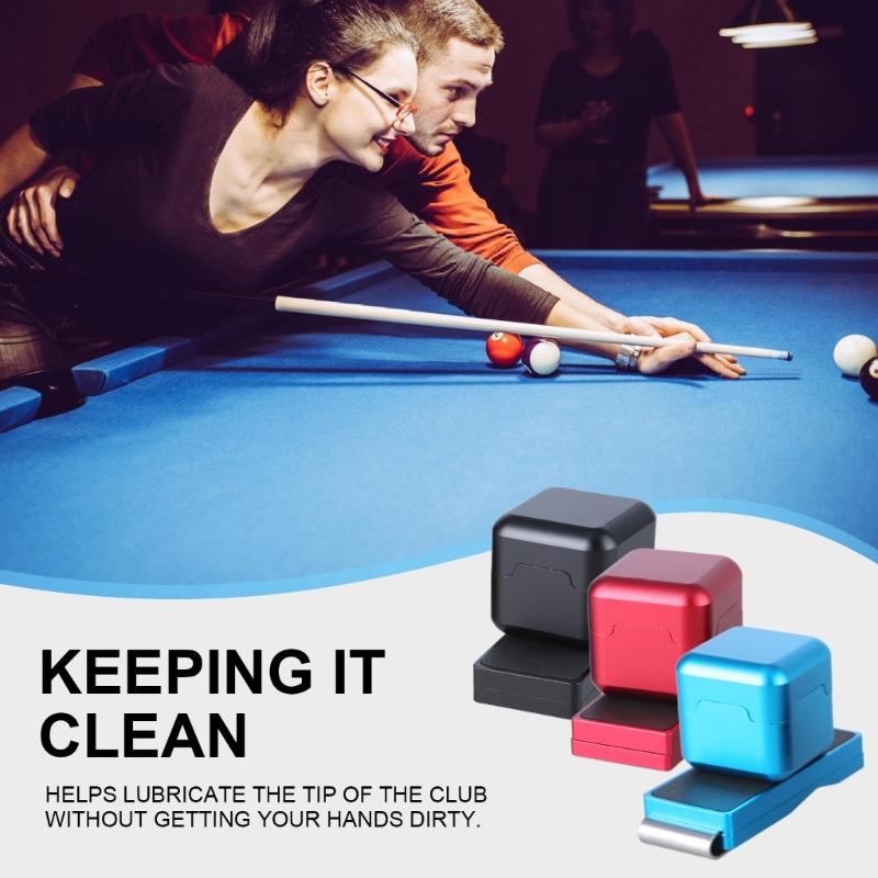 Billiard Cue Tip Pricker Billiard Pool Cue Tip Chalk Holder for Billiard Pool Cue Chalk Holder Pool Snooker Chalk Holder