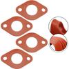 Flexible Rubber Circulator Pump Flange Gaskets Compatible with For TACO 007 Series Pumps 4 Inch by 2 5 8 Inch 4 Pieces