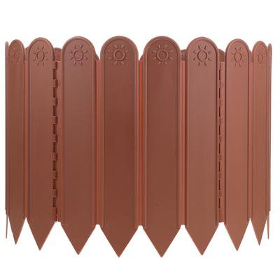 1 Beutel Gartenbegrenzung Bordüre Kunststoff Landschaftszaun Wiederverwendbarer Gartenzaun für Hunde Außen Dekorativer Zaun Rasen Poolnetz