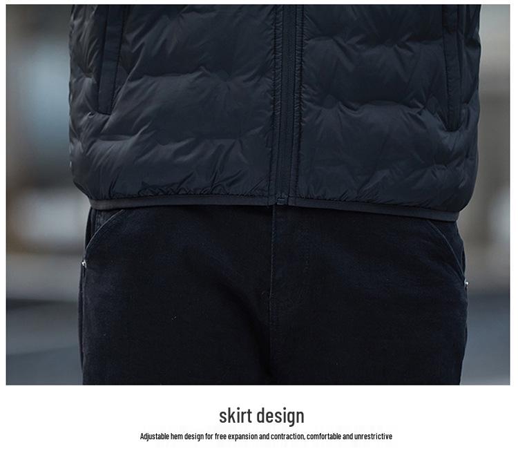 90% Down Men's Versatile Stand Collar Lightweight Jacket - 2025 Autumn/Winter Collection