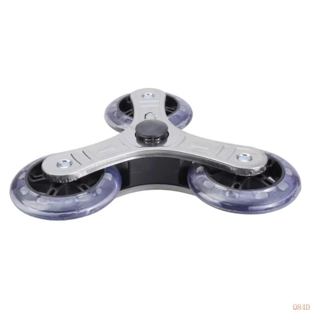 Multi-Purpose Plastic Wheels Plastic Furniture Casters Stable Stair Climbing Wheels  Foldable Cart