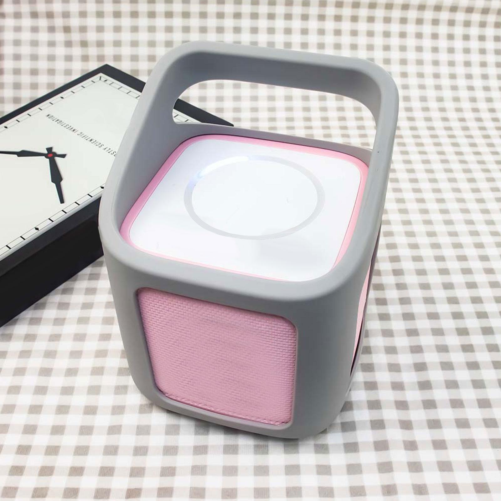 

Soft Silicone Holder For Toniebox 2 Speaker Case Protective Sleeve Perfect Fit With Convenient Handle And AntiSlip Grip рожевий