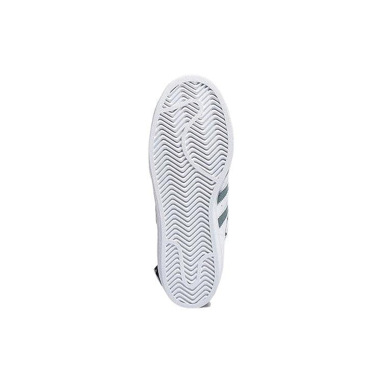 Adidas Originals Superstar 'White Hazy Emerald' HQ6455