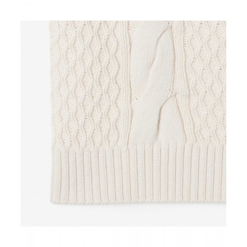 Lacoste Women S Tipping Point Cable veSt [off White]