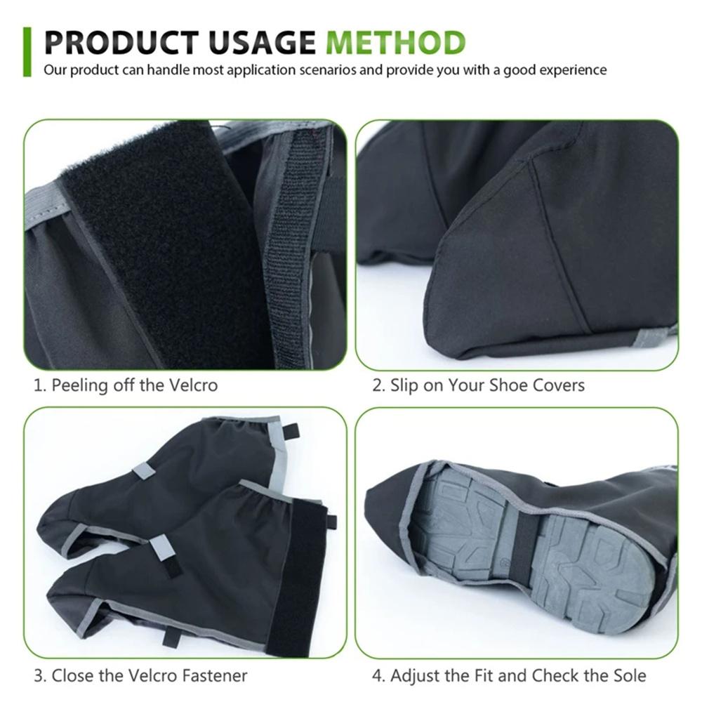 Waterproof Leg Covers Legging Gaiter Climbing Camping Hiking Ski Boot Travel Shoe Snow Gaiters Legs Protection