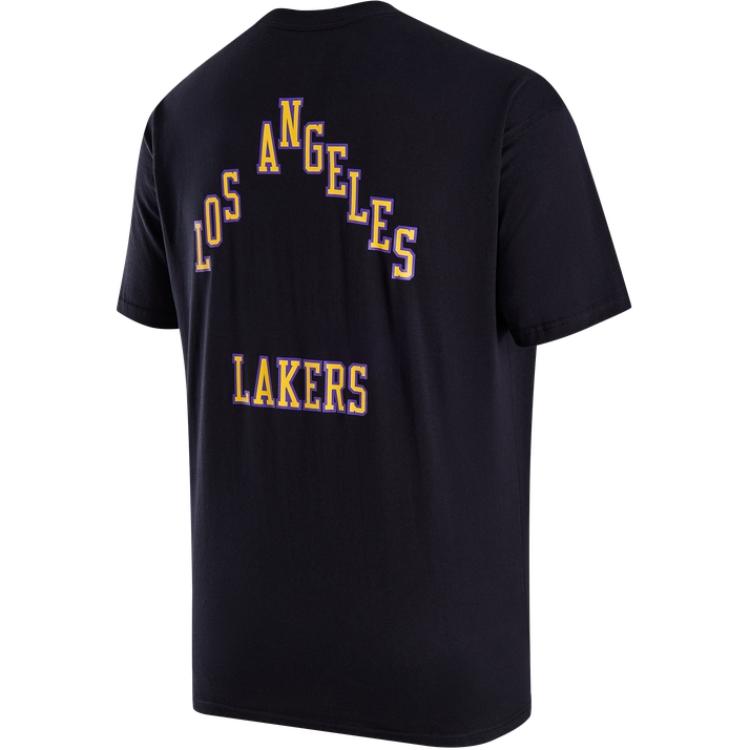 New Nba X Nike T Shirts Men's Black FN2007-010